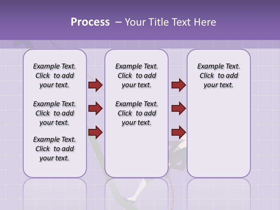 A Business Woman Climbing Up A Graph Bar PowerPoint Template