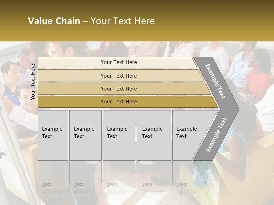 A Man Standing In Front Of A Group Of People PowerPoint Template