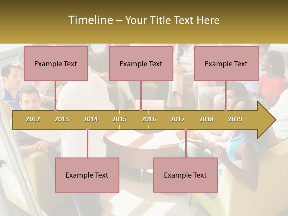 A Man Standing In Front Of A Group Of People PowerPoint Template