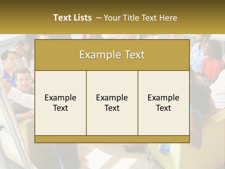 A Man Standing In Front Of A Group Of People PowerPoint Template