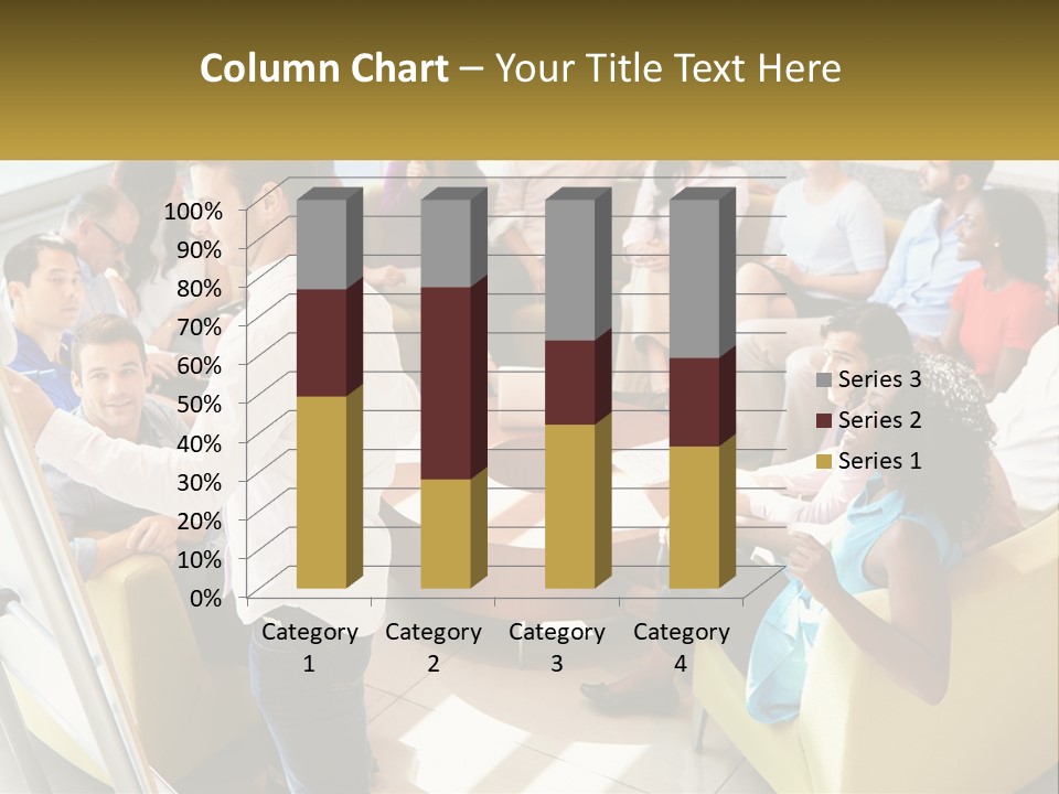 A Man Standing In Front Of A Group Of People PowerPoint Template