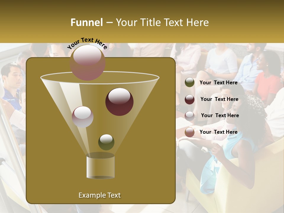 A Man Standing In Front Of A Group Of People PowerPoint Template