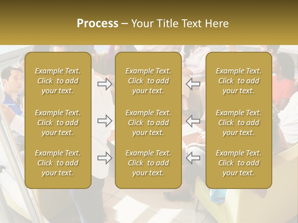 A Man Standing In Front Of A Group Of People PowerPoint Template