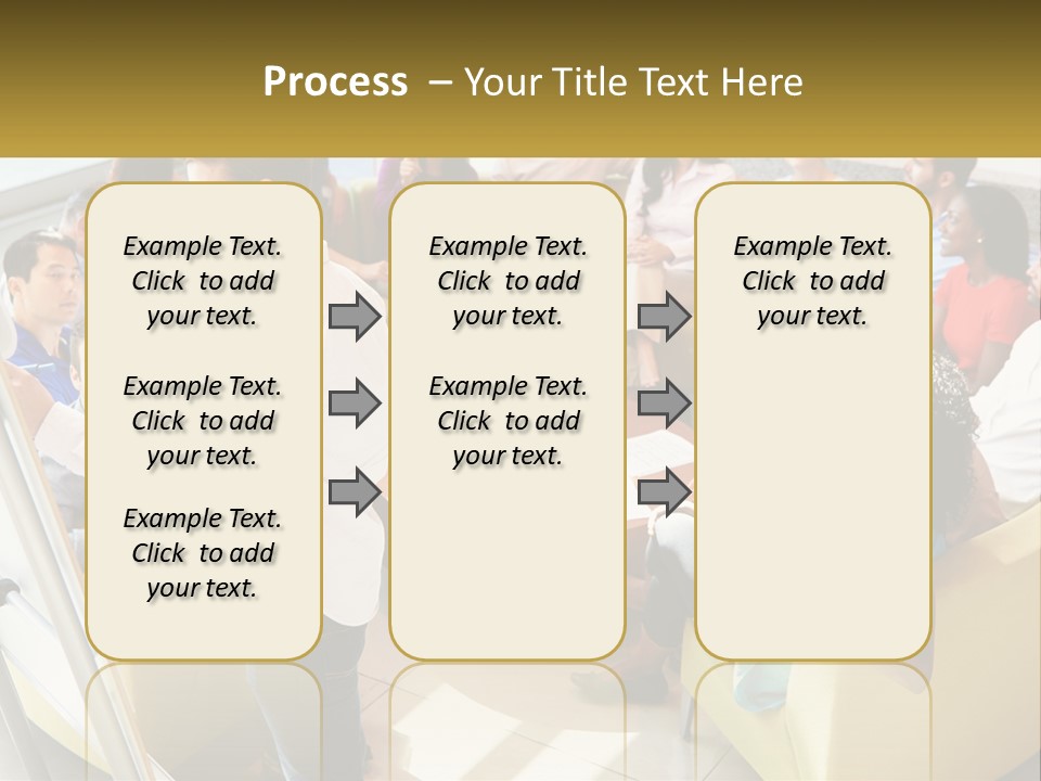 A Man Standing In Front Of A Group Of People PowerPoint Template