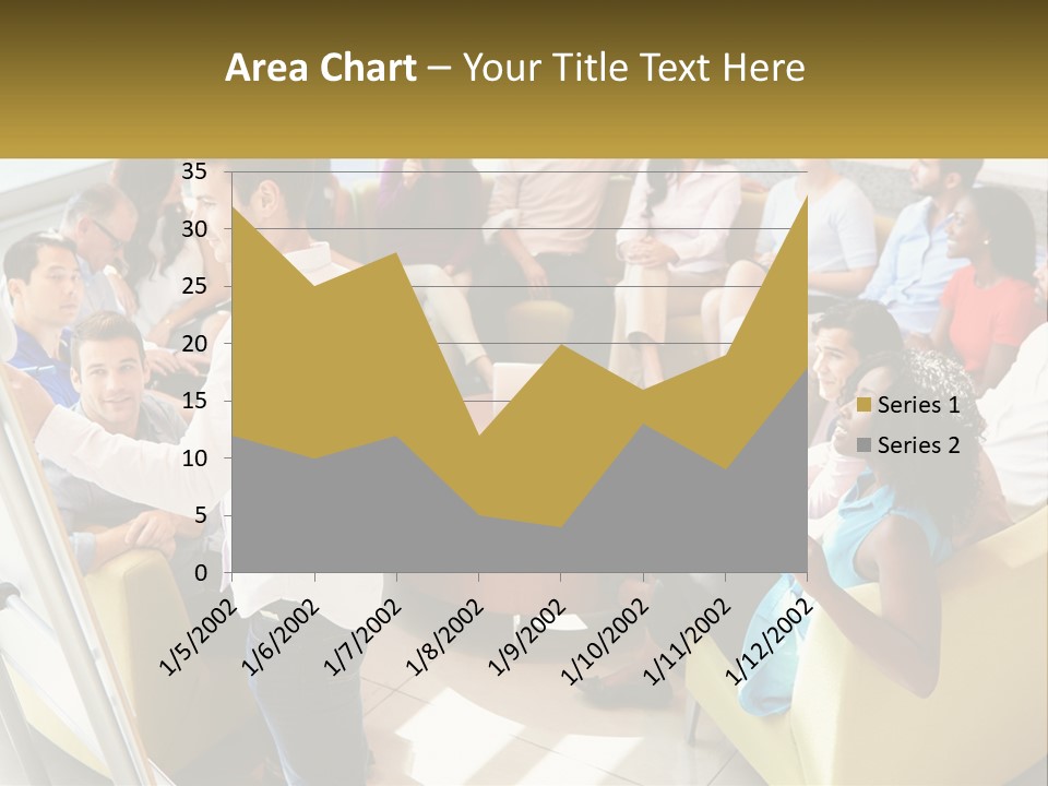 A Man Standing In Front Of A Group Of People PowerPoint Template
