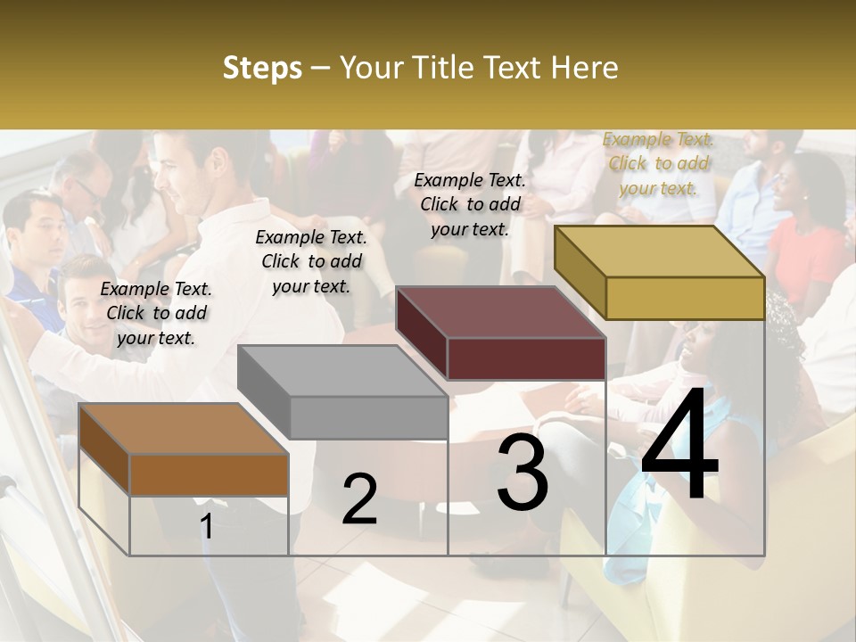 A Man Standing In Front Of A Group Of People PowerPoint Template