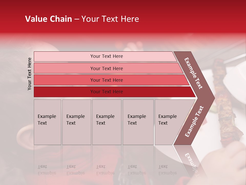 A Young Child Is Eating A Piece Of Food PowerPoint Template