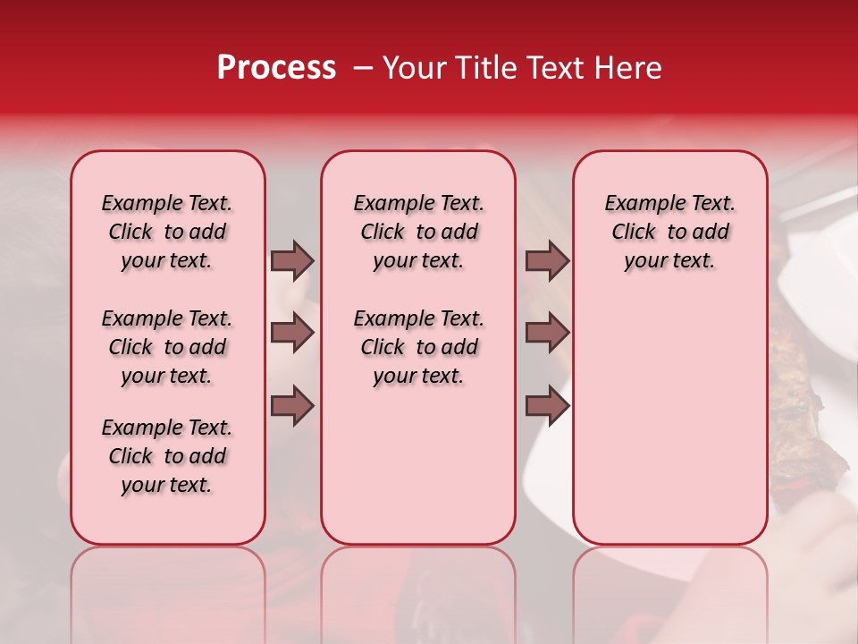 A Young Child Is Eating A Piece Of Food PowerPoint Template
