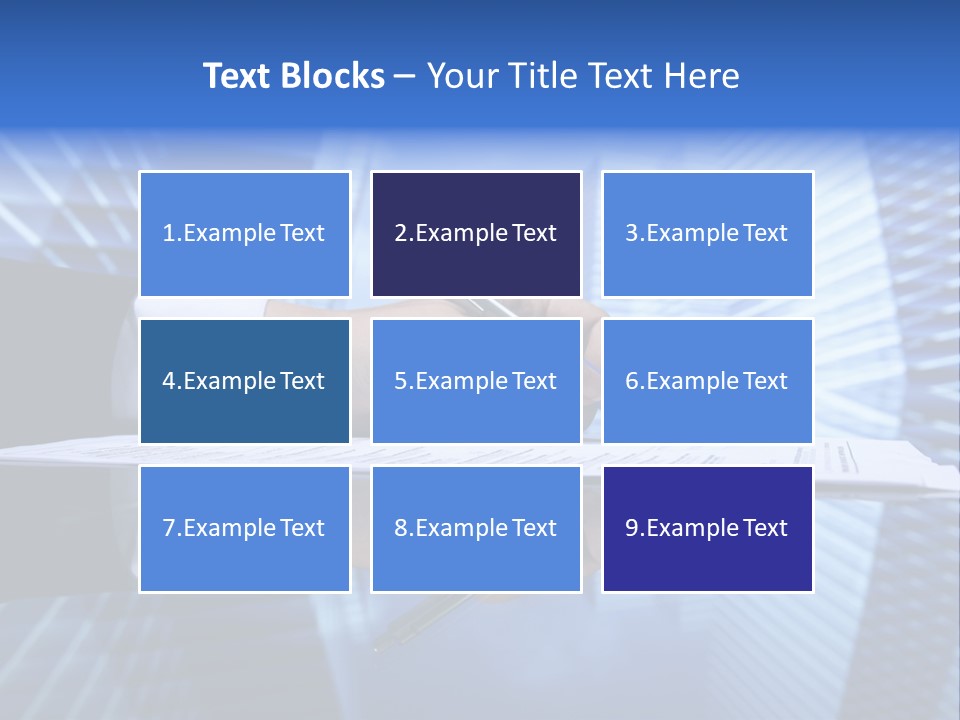 A Person Writing On A Piece Of Paper With A Pen PowerPoint Template