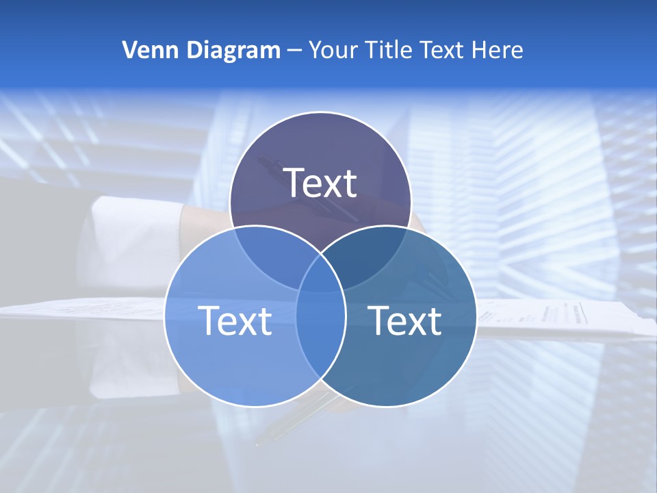 A Person Writing On A Piece Of Paper With A Pen PowerPoint Template
