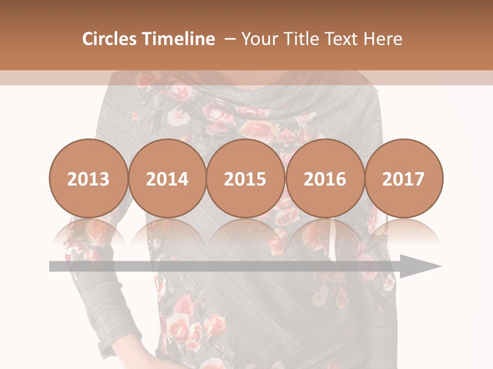 A Woman Standing In Front Of A Wall With Her Hands On Her Hips PowerPoint Template