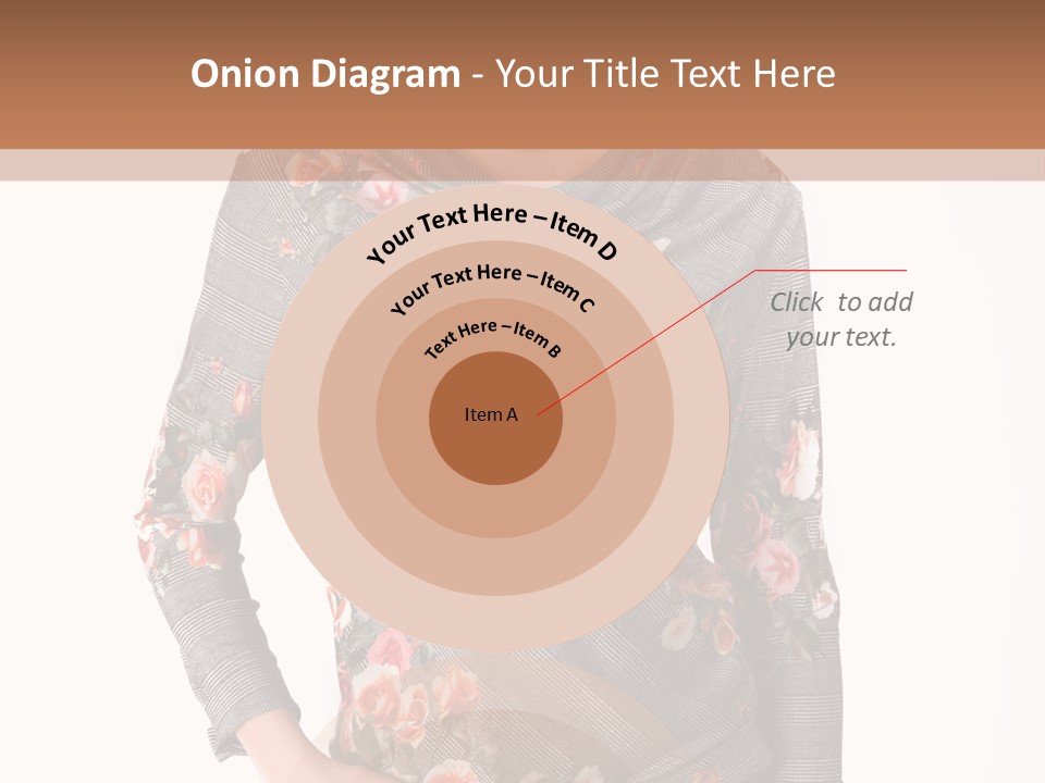 A Woman Standing In Front Of A Wall With Her Hands On Her Hips PowerPoint Template