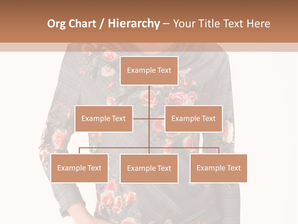 A Woman Standing In Front Of A Wall With Her Hands On Her Hips PowerPoint Template