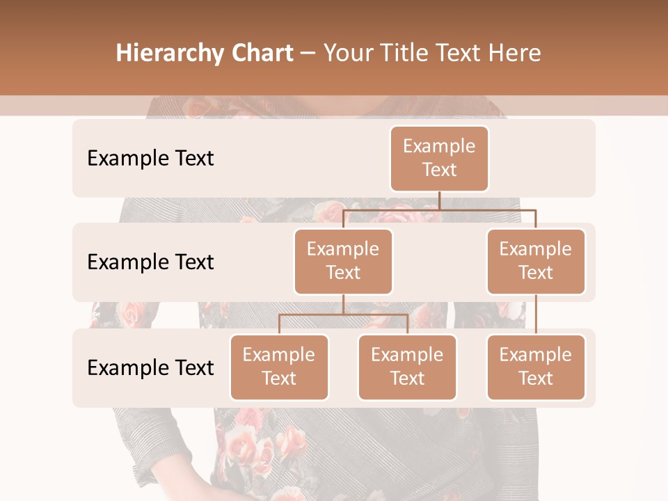 A Woman Standing In Front Of A Wall With Her Hands On Her Hips PowerPoint Template