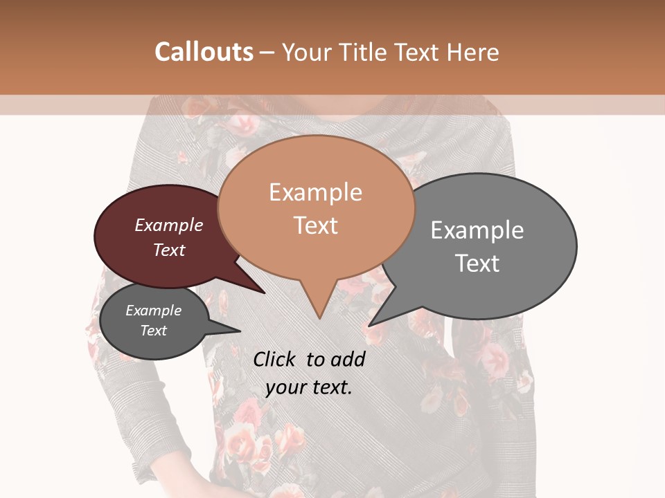 A Woman Standing In Front Of A Wall With Her Hands On Her Hips PowerPoint Template