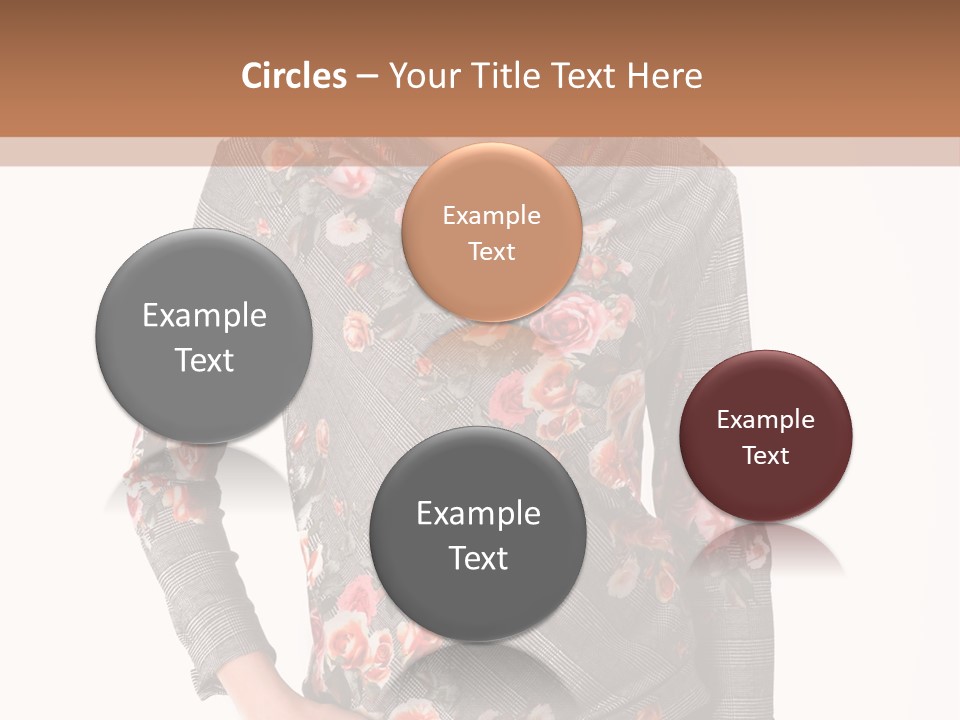 A Woman Standing In Front Of A Wall With Her Hands On Her Hips PowerPoint Template