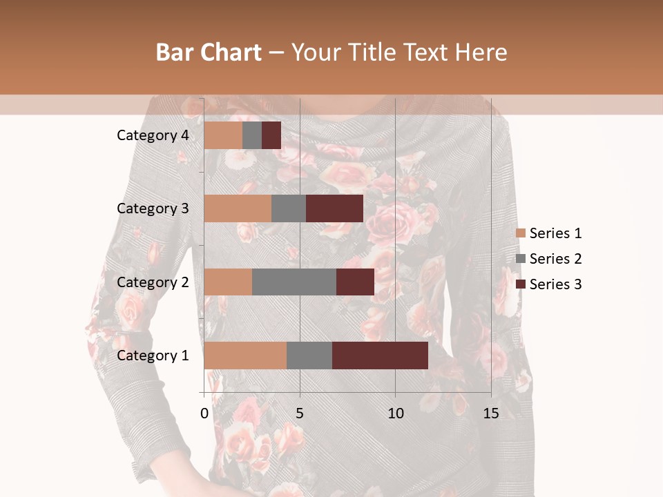 A Woman Standing In Front Of A Wall With Her Hands On Her Hips PowerPoint Template