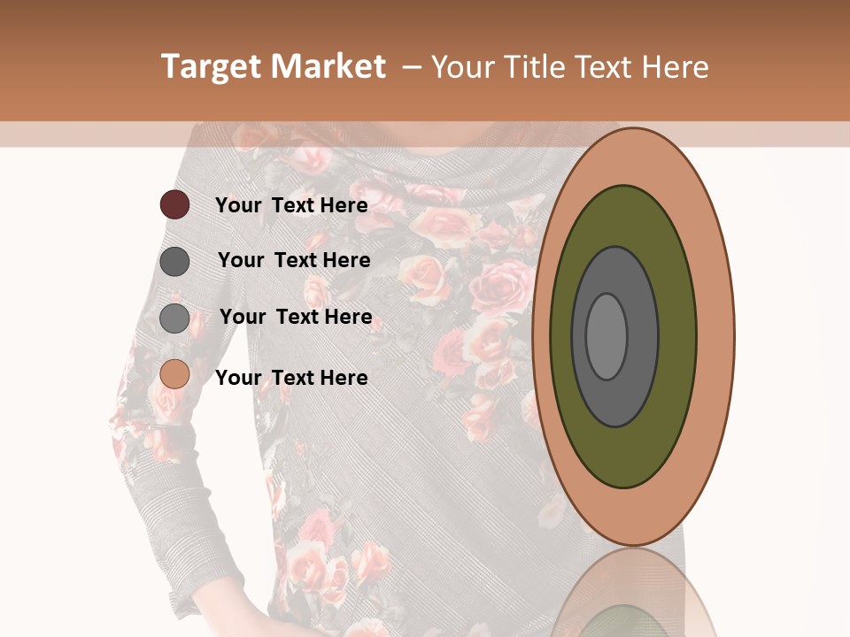 A Woman Standing In Front Of A Wall With Her Hands On Her Hips PowerPoint Template