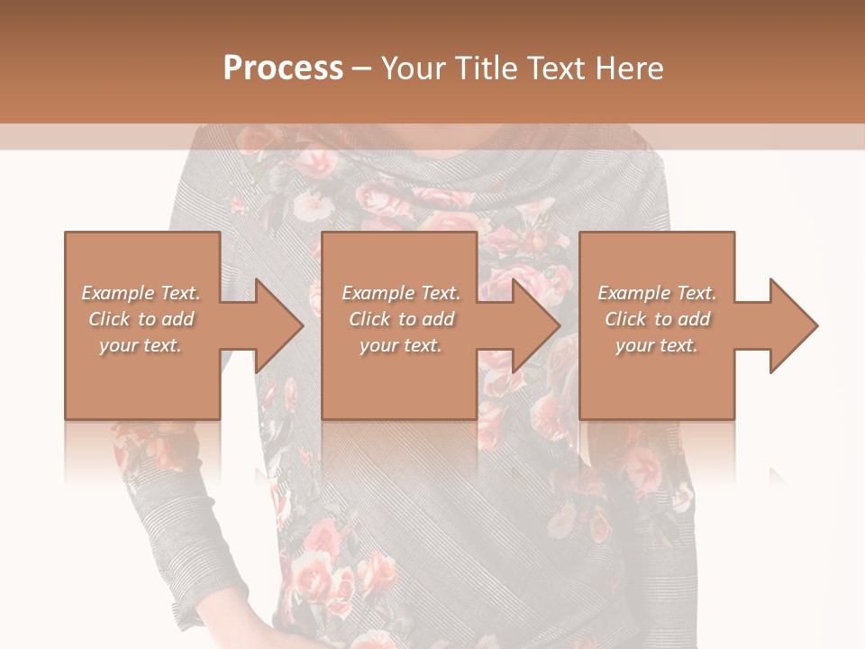 A Woman Standing In Front Of A Wall With Her Hands On Her Hips PowerPoint Template