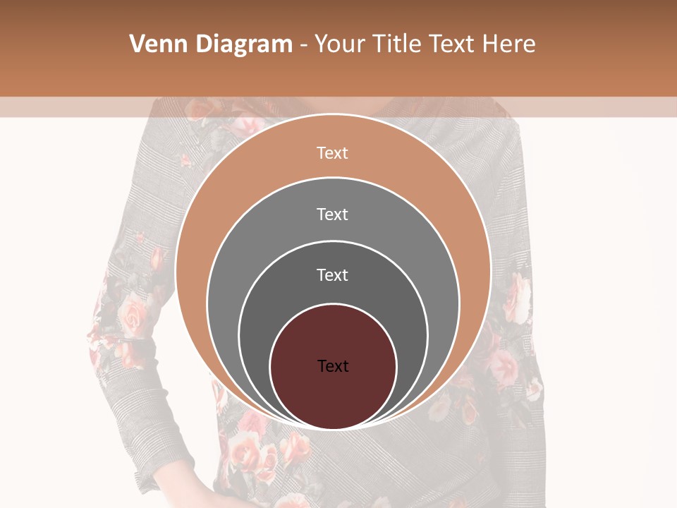 A Woman Standing In Front Of A Wall With Her Hands On Her Hips PowerPoint Template