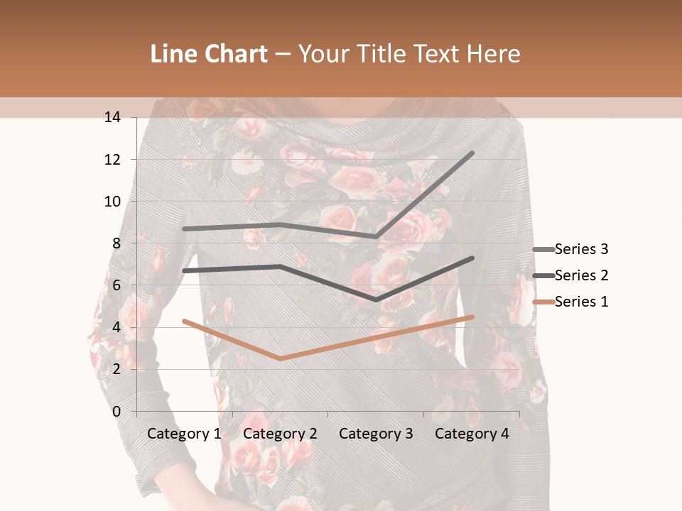 A Woman Standing In Front Of A Wall With Her Hands On Her Hips PowerPoint Template