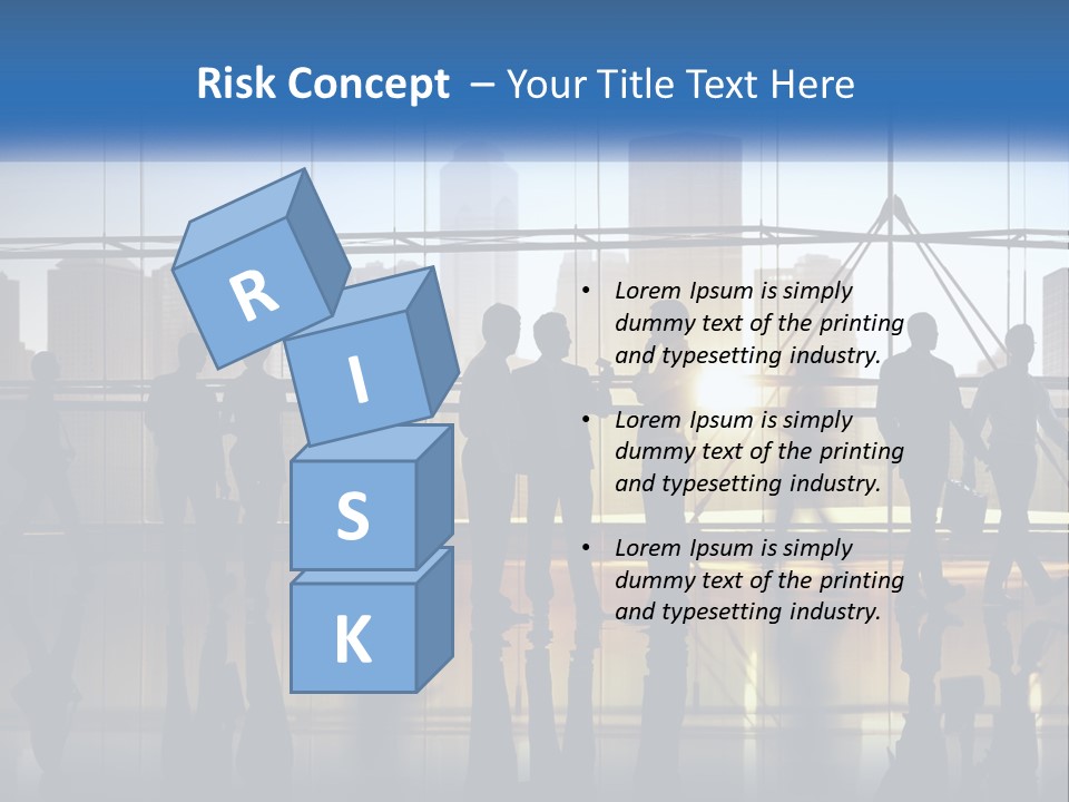 A Group Of People Standing In Front Of A Window PowerPoint Template