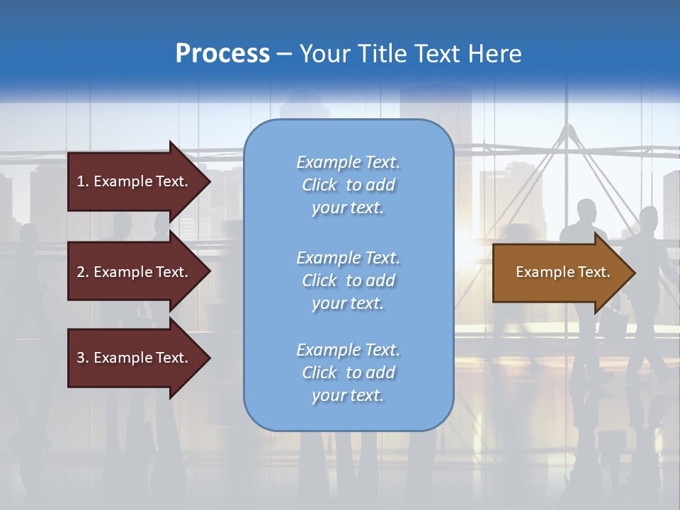 A Group Of People Standing In Front Of A Window PowerPoint Template