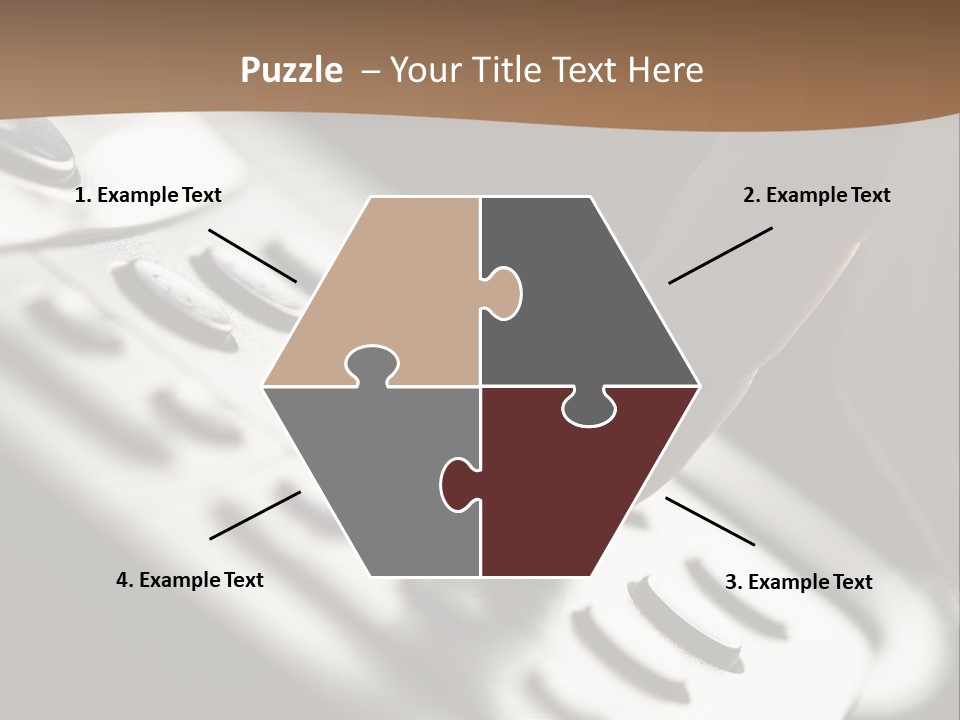 A Person Pushing A Button On A Telephone PowerPoint Template