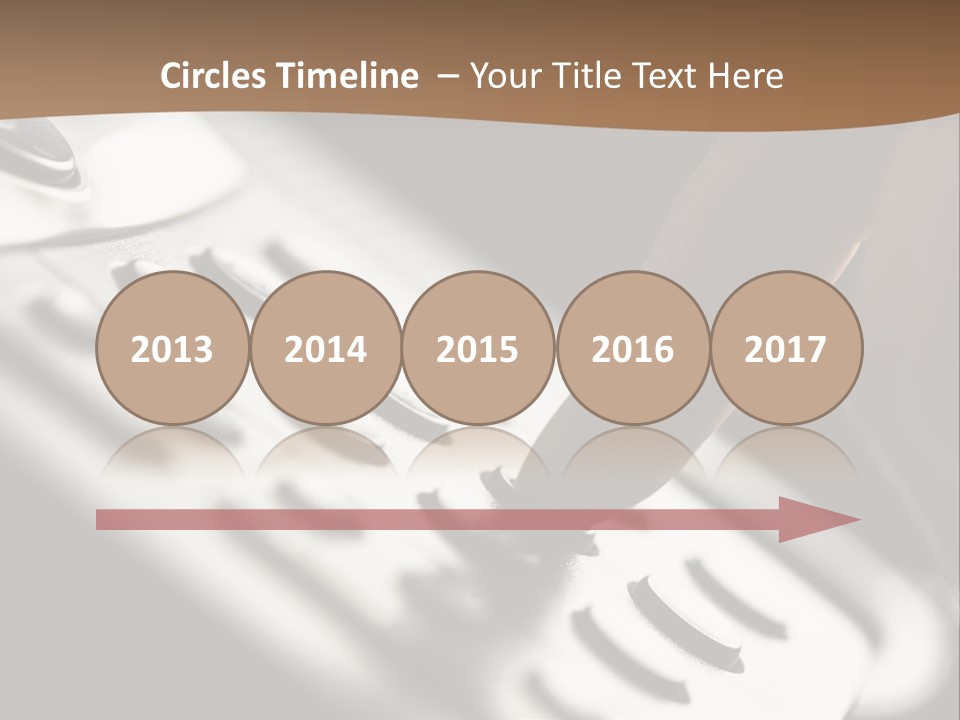 A Person Pushing A Button On A Telephone PowerPoint Template