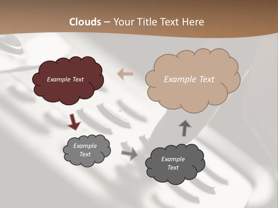 A Person Pushing A Button On A Telephone PowerPoint Template