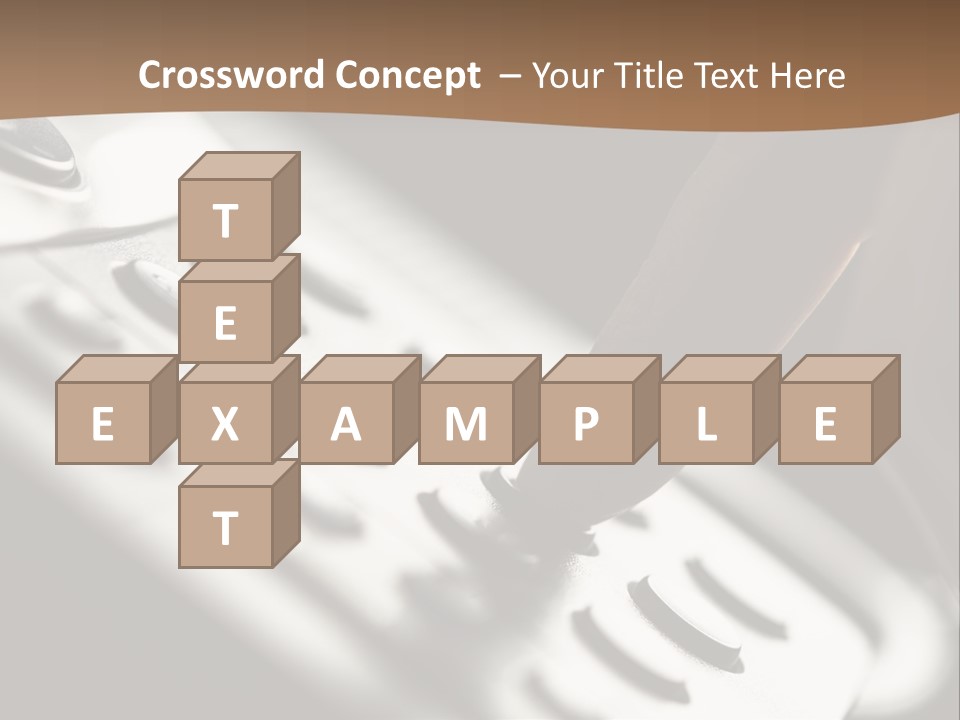 A Person Pushing A Button On A Telephone PowerPoint Template