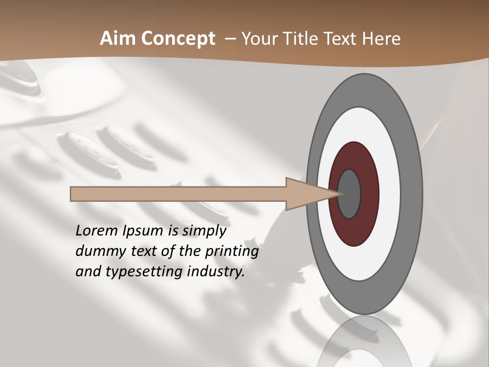 A Person Pushing A Button On A Telephone PowerPoint Template