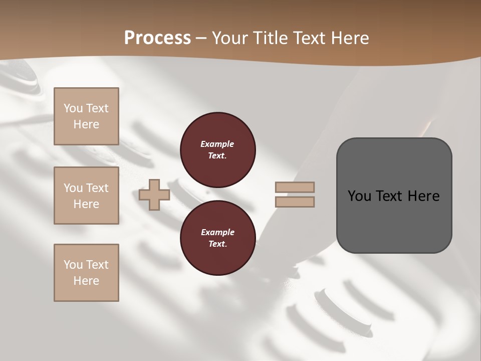 A Person Pushing A Button On A Telephone PowerPoint Template
