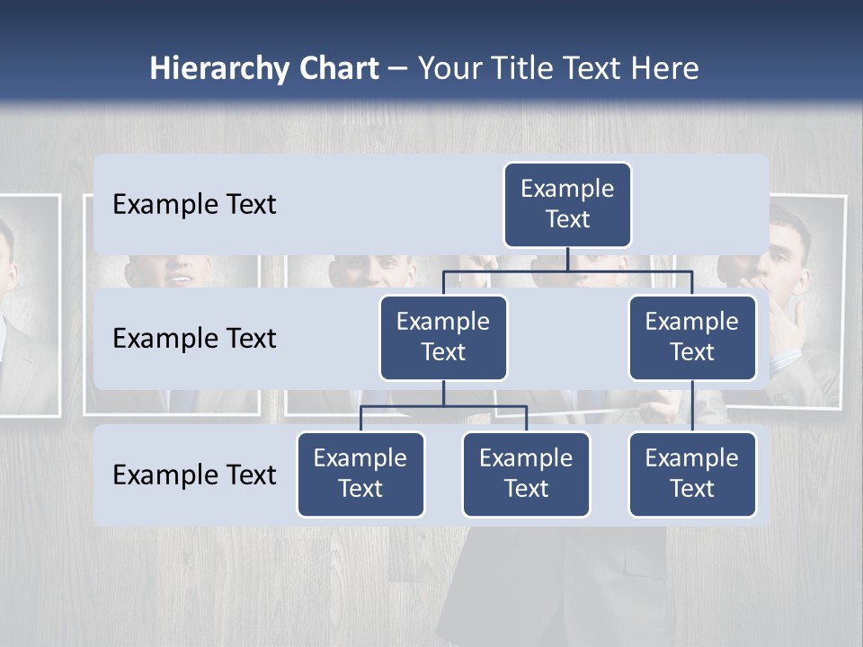 A Man In A Suit Is Holding His Hand Up To His Face PowerPoint Template