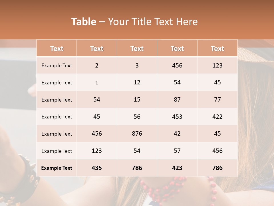 A Woman Taking A Picture With Her Cell Phone PowerPoint Template