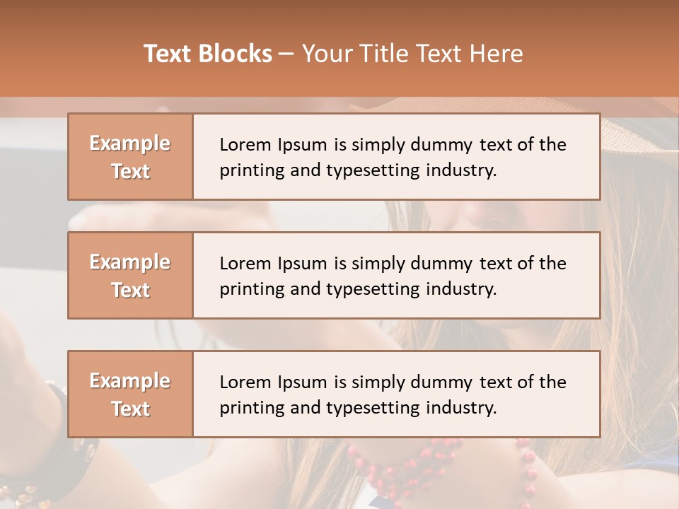 A Woman Taking A Picture With Her Cell Phone PowerPoint Template