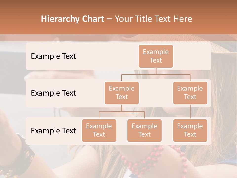 A Woman Taking A Picture With Her Cell Phone PowerPoint Template