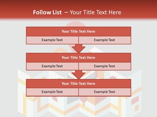 A Map With A Pin On It And A Red Background PowerPoint Template