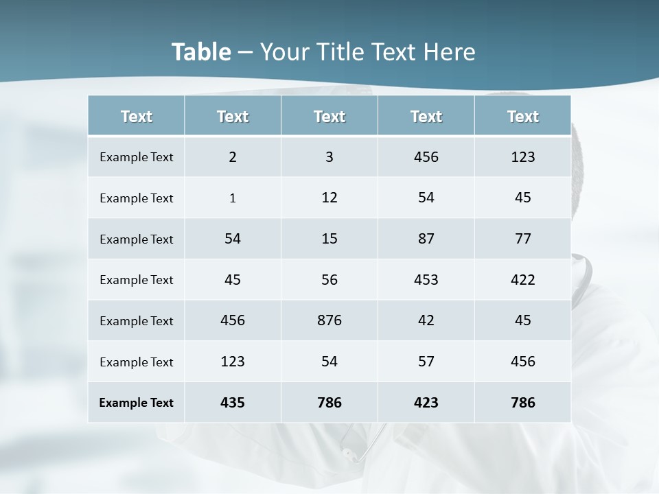 A Doctor Holding Up A X - Ray Image In Front Of His Face PowerPoint Template