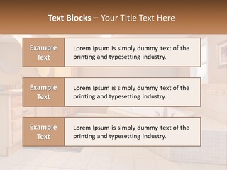 A Bath Room With A Bath Tub A Sink And A Mirror PowerPoint Template