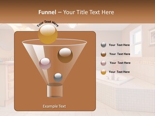 A Bath Room With A Bath Tub A Sink And A Mirror PowerPoint Template