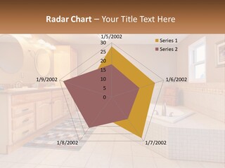 A Bath Room With A Bath Tub A Sink And A Mirror PowerPoint Template