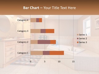 A Bath Room With A Bath Tub A Sink And A Mirror PowerPoint Template