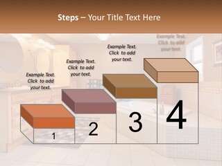 A Bath Room With A Bath Tub A Sink And A Mirror PowerPoint Template