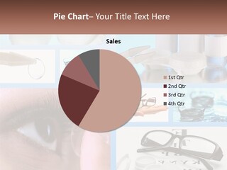 A Collage Of Different Types Of Eyeglasses PowerPoint Template