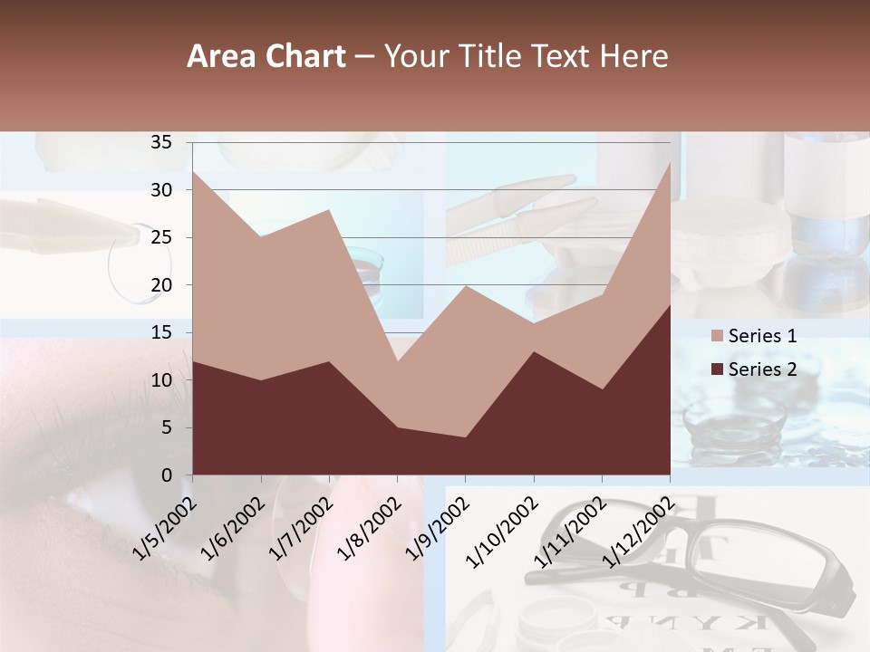A Collage Of Different Types Of Eyeglasses PowerPoint Template