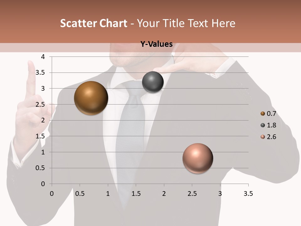 A Man In A Suit Giving A Thumbs Up PowerPoint Template
