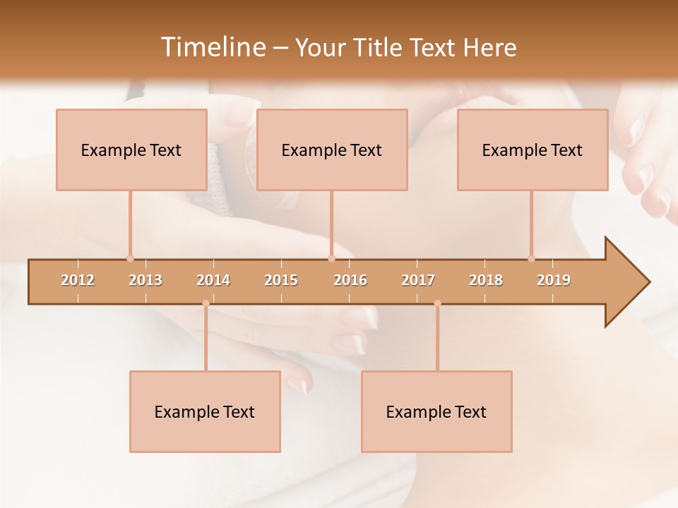 A Woman Getting A Facial Mask On Her Face PowerPoint Template