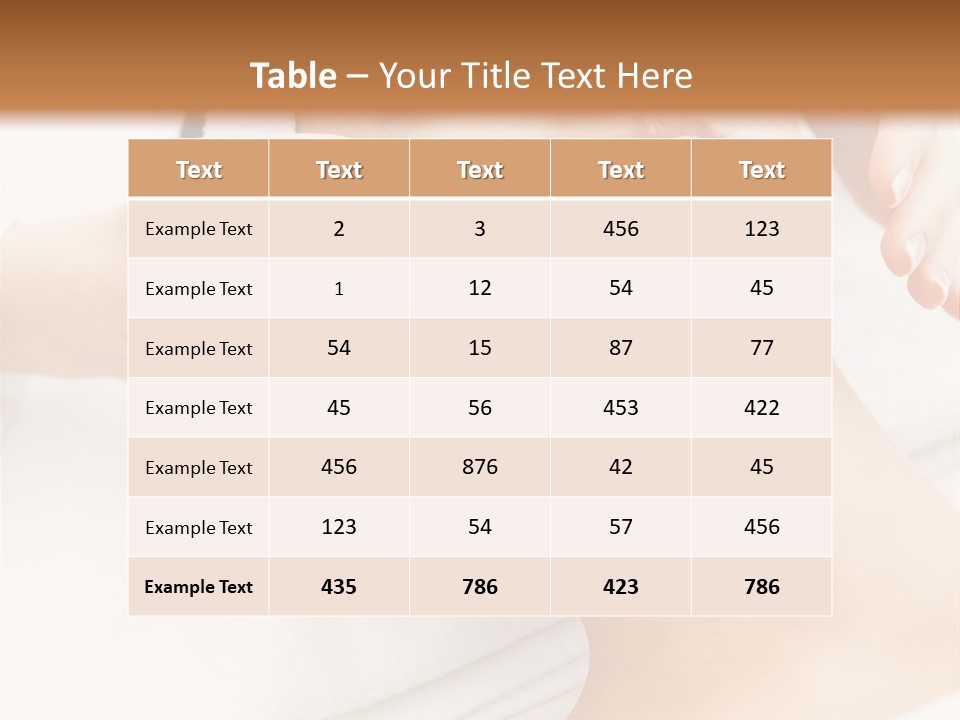 A Woman Getting A Facial Mask On Her Face PowerPoint Template