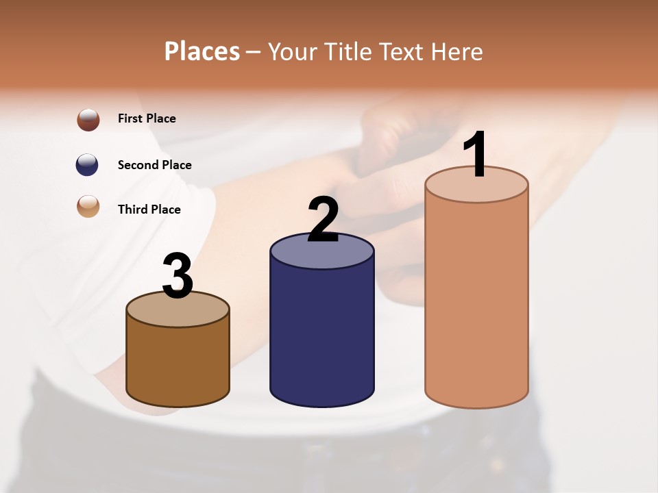 A Woman Holding Her Arm In Pain Powerpoint Presentation PowerPoint Template